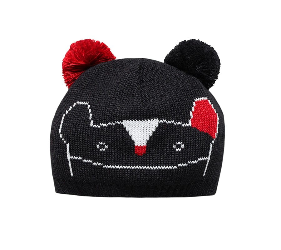 Czapka Lullalove MRB z pomponikami dla dzieci 0-6 lat