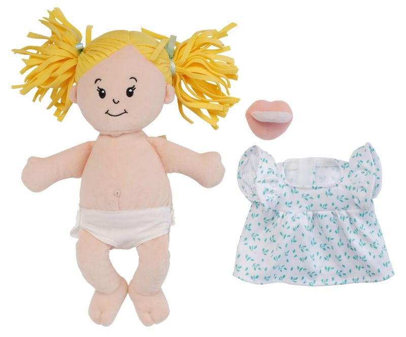 Manhattan Toy Miękka lalka Love Stella Peach z blond kiteczkami