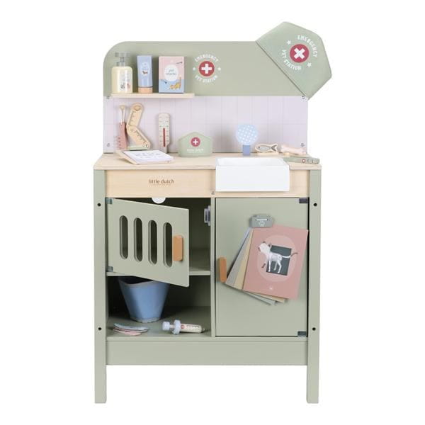 Little Dutch Drewniany Gabinet Weterynarza FSC 3+