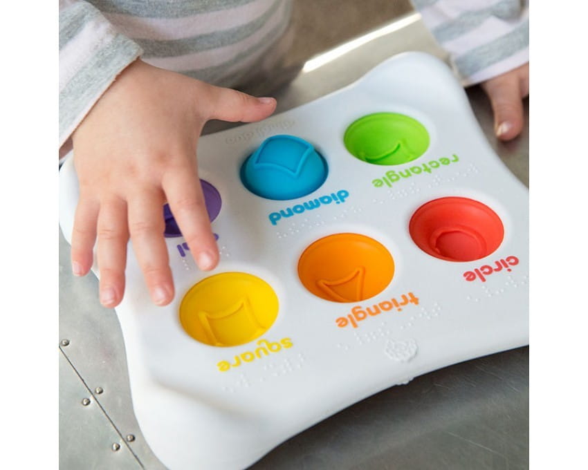 Fat Brain Toy Dimpl Duo Bąbelki Kształty – Zabawka Sensoryczna dla Dzieci 12m+