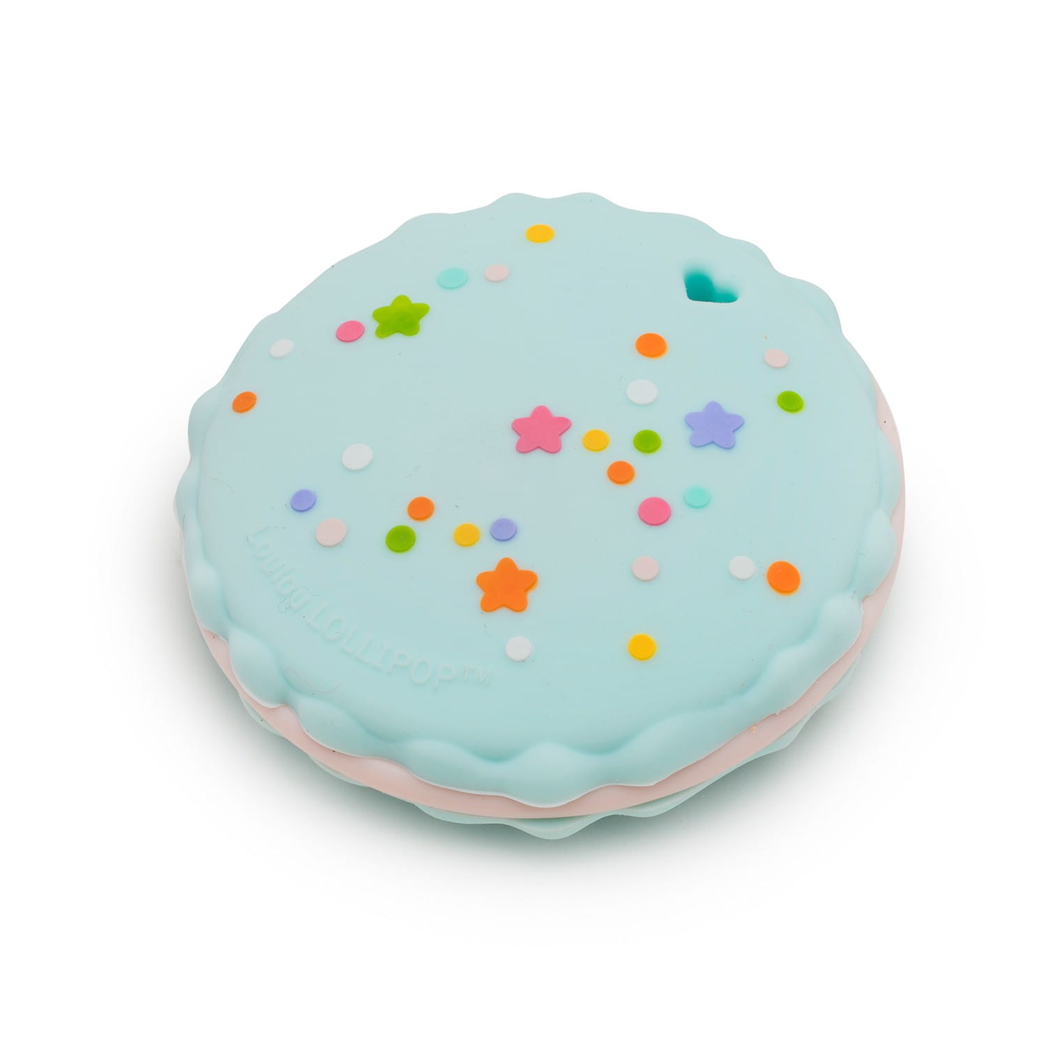 LouLou Lollipop Gryzak Silikonowy Macaron 0+