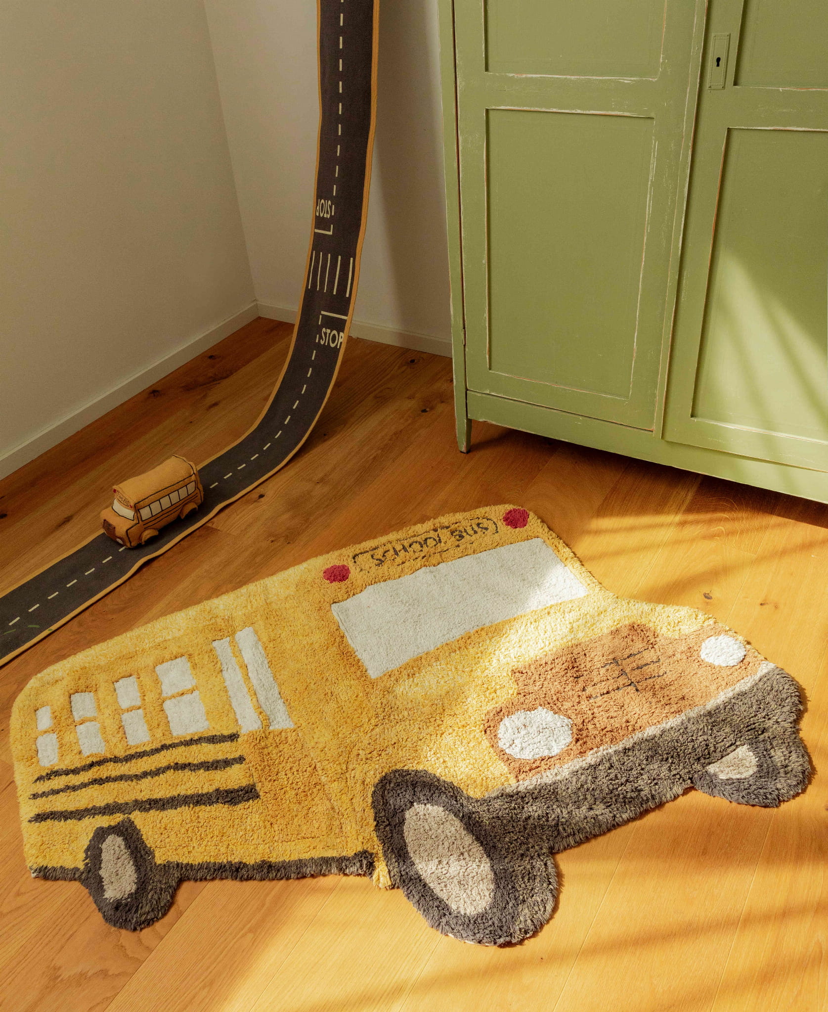 Lorena Canals Dywan bawełniany School Bus 130×90 cm