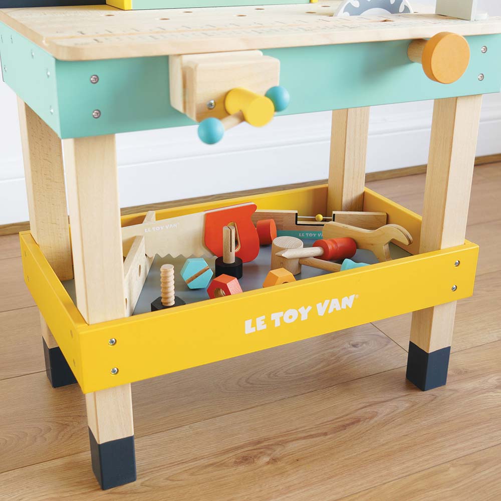 Le Toy Van Drewniany Warsztat Alexa Narzędzia 3+