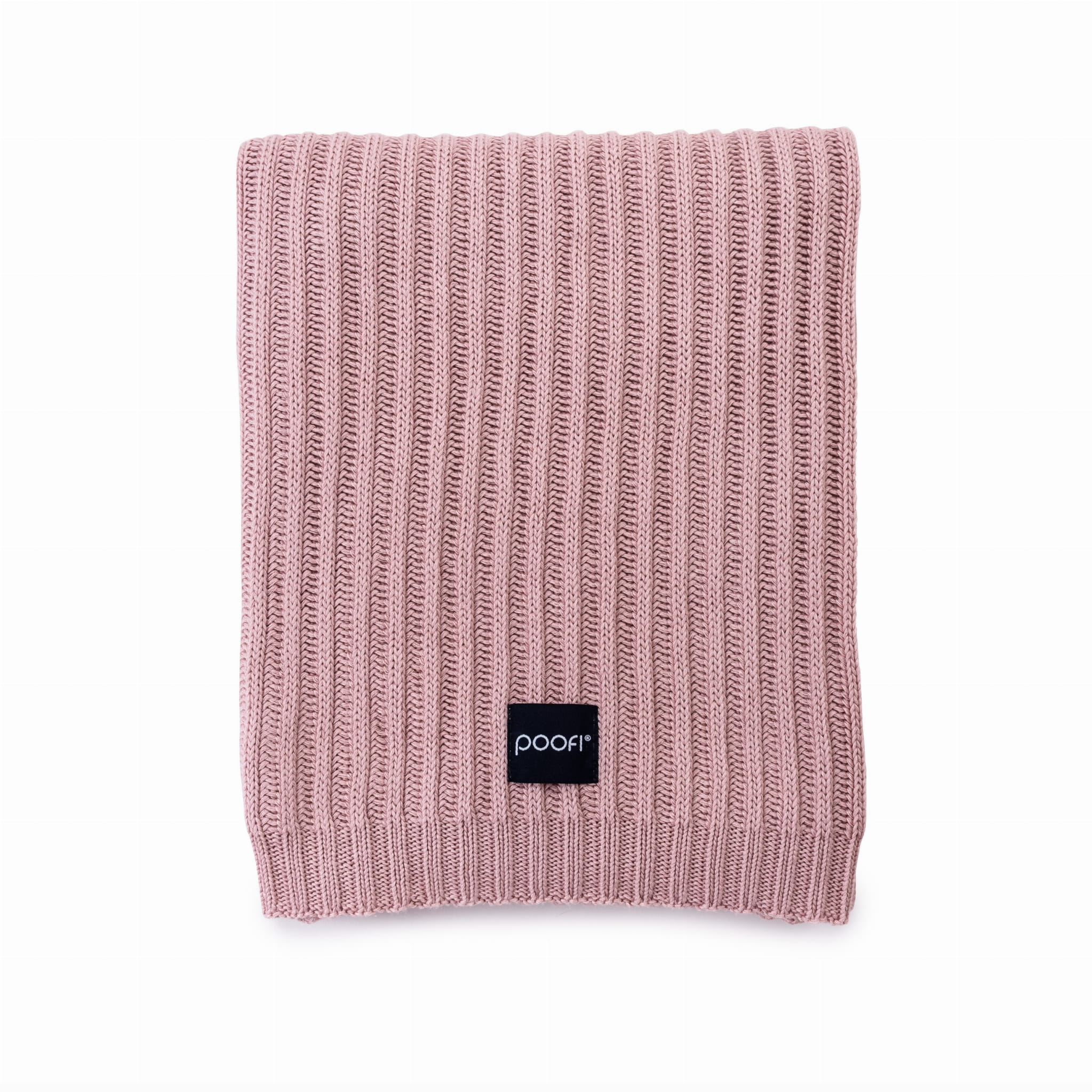 Poofi Kocyk bambusowy Oslo vintage pink 70x100