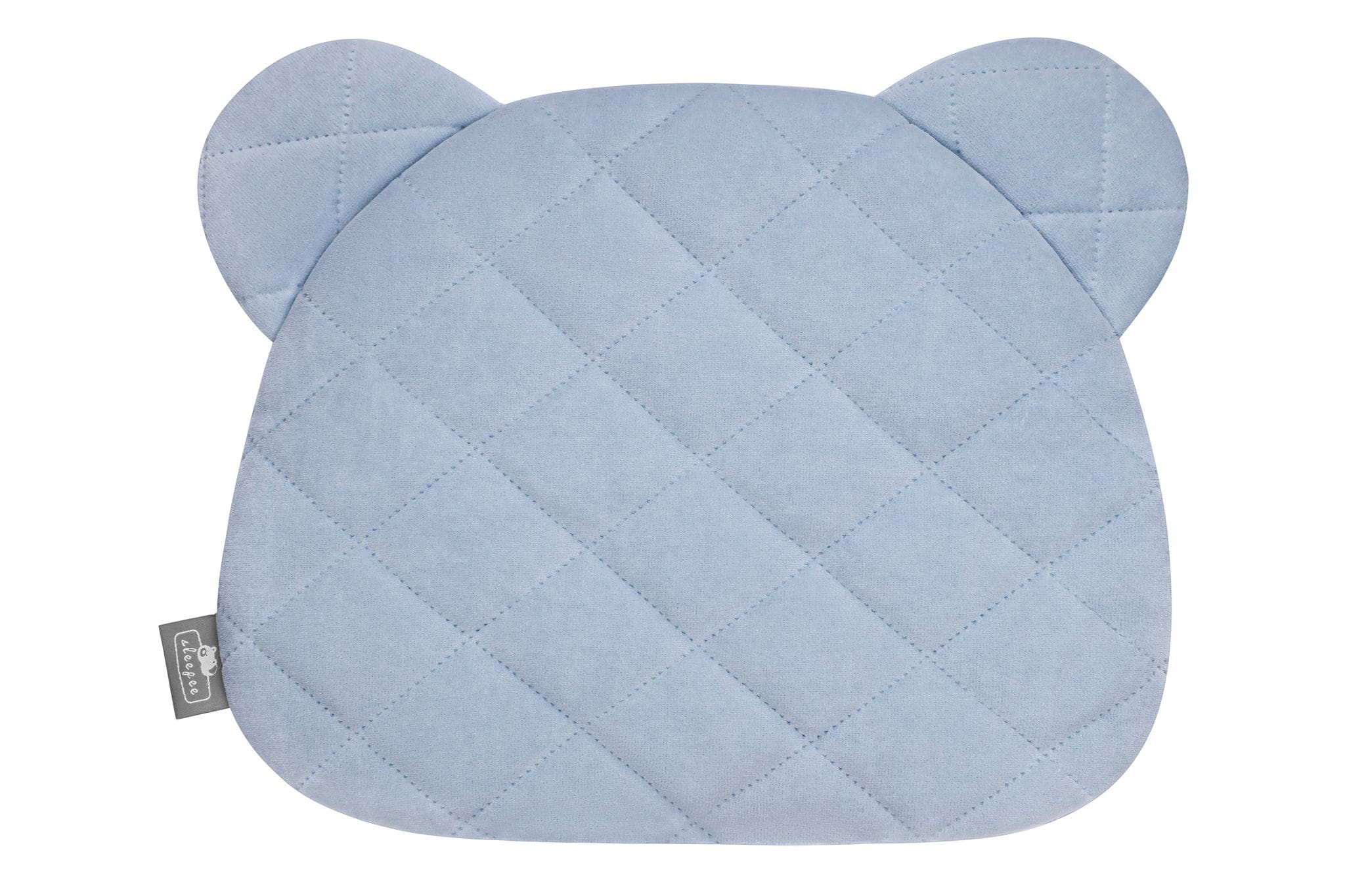 Sleepee Poduszka Miś Welur Royal Baby Denim 30×27