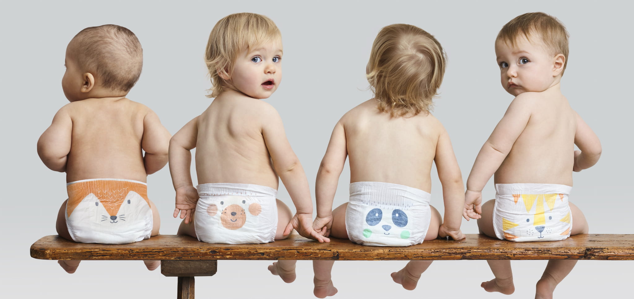 Kit and Kin Pieluszki Panda Maxi Plus (9-15kg) 34 szt.