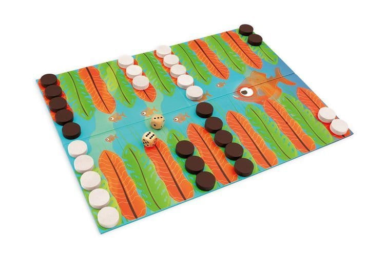 Scratch Gra Wyścig Piranii Backgammon 6+