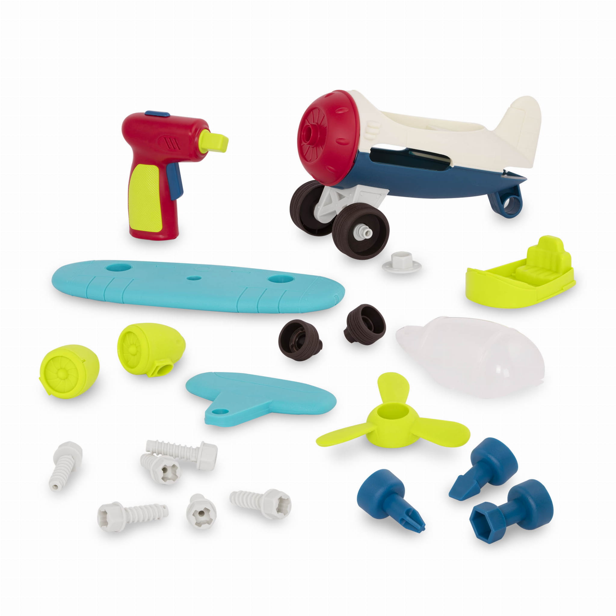 B.Toys Samolot do skręcania z wiertarką 3+ lat