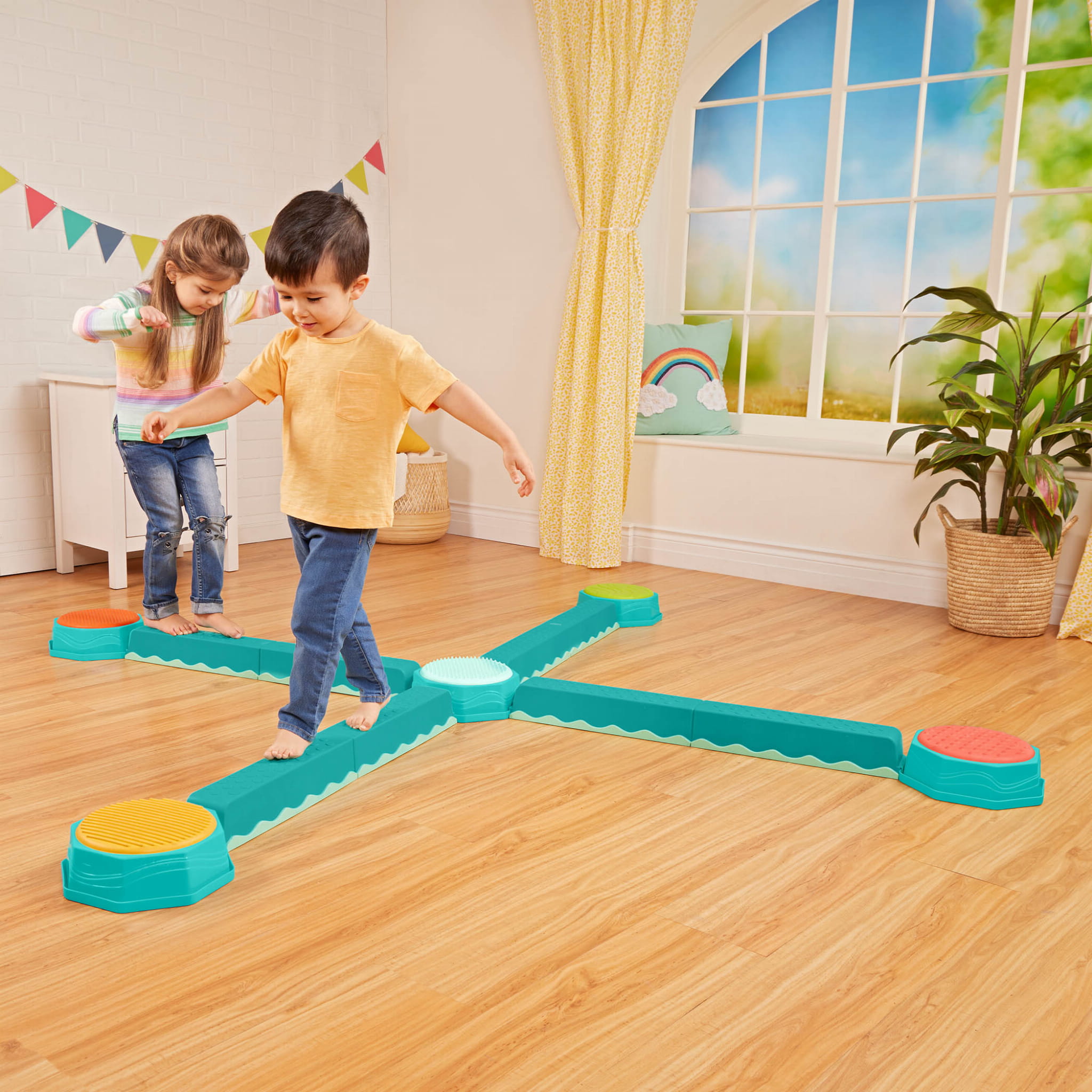 B.Toys Balance & Build Ścieżka Sensoryczna 12m+