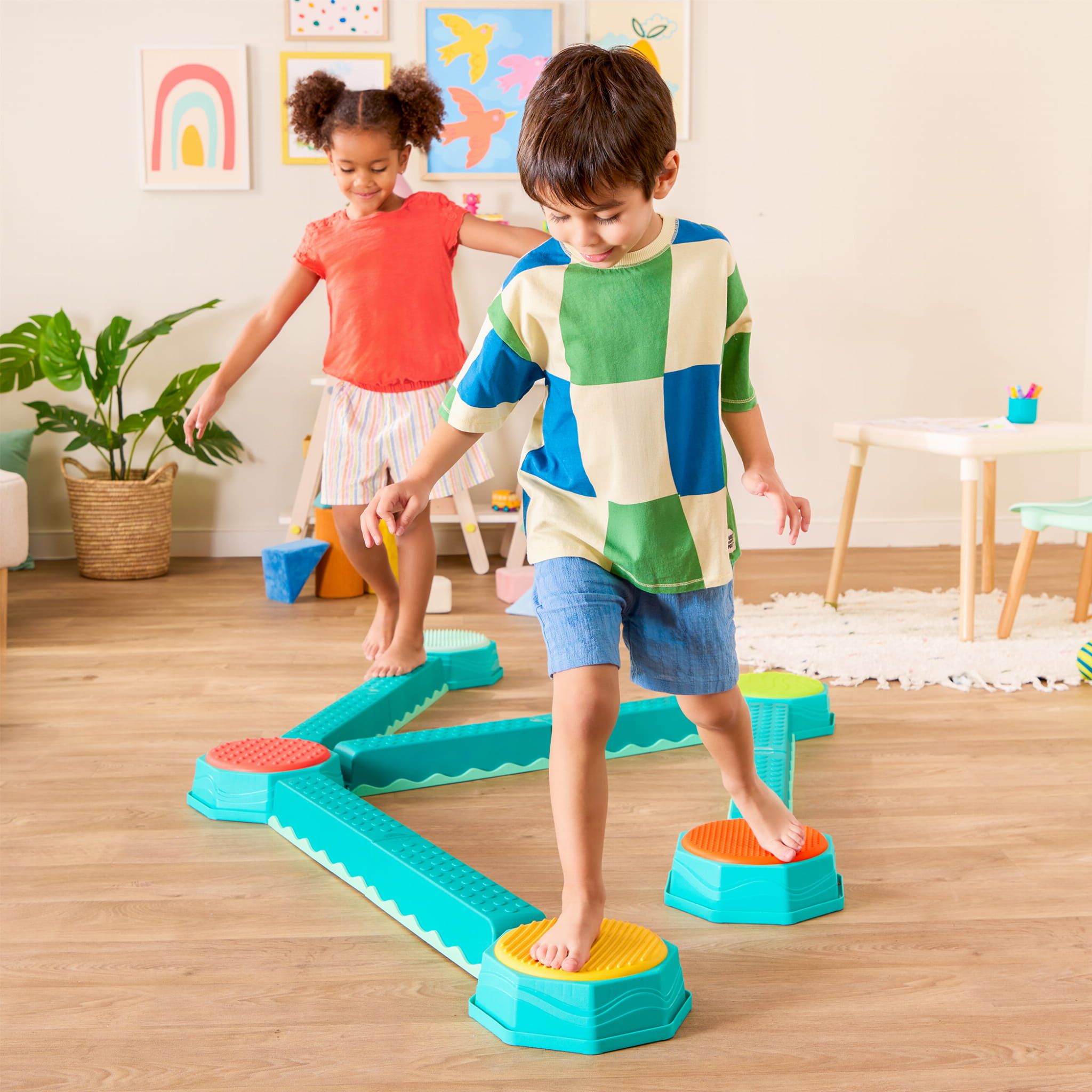 B.Toys Balance & Build Ścieżka Sensoryczna 12m+