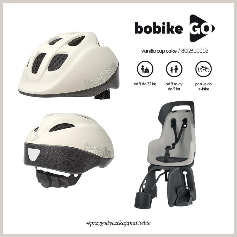 Bobike Kask dziecięcy XS Vanilla 46-53cm