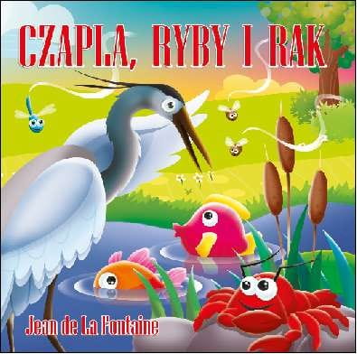 Czapla, ryby i rak