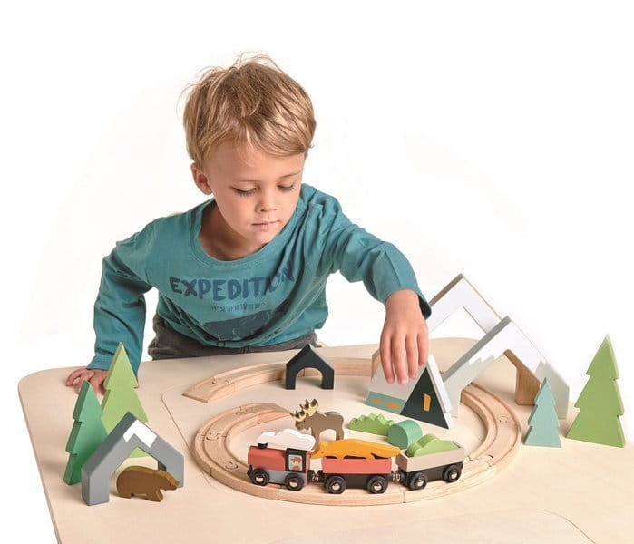 Tender Leaf Toys Drewniana Kolejka Górska 3+