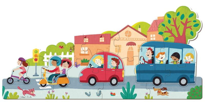 Goula Puzzle XXL Pojazdy 2+ lat