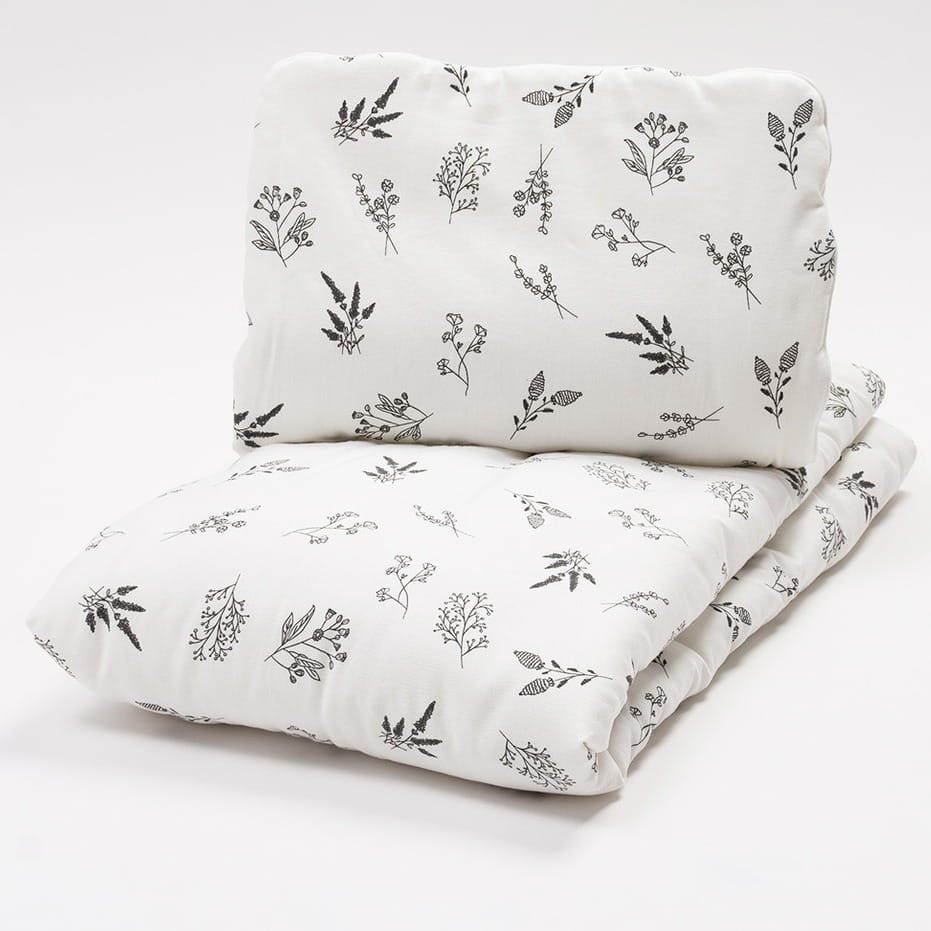 Bimbla Pościel z Wypełnieniem Botanical "S" 80x100cm 0+