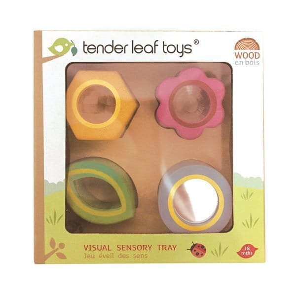 Tender Leaf Toys Kwiaty Sensoryczne Drewniane 1+