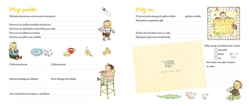 Pierwsza książka o mnie - Dziewczynka