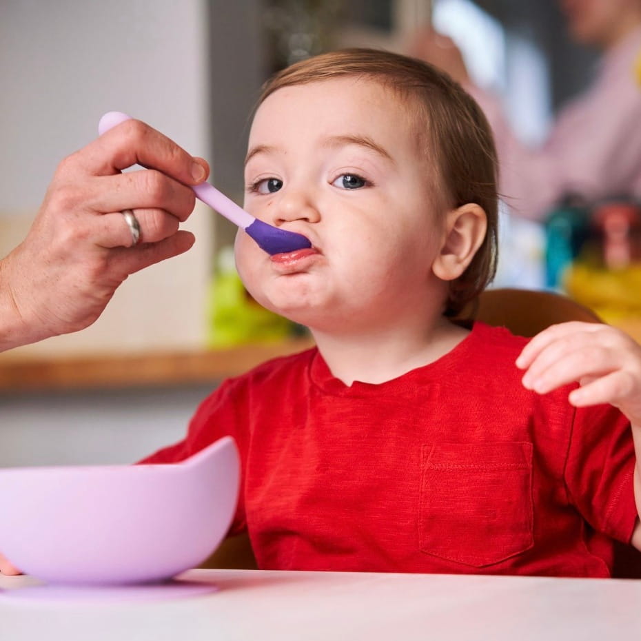Nana’s Manners Etap 1 – Rozszerzanie Diety zestaw 3 łyżeczek silikonowych