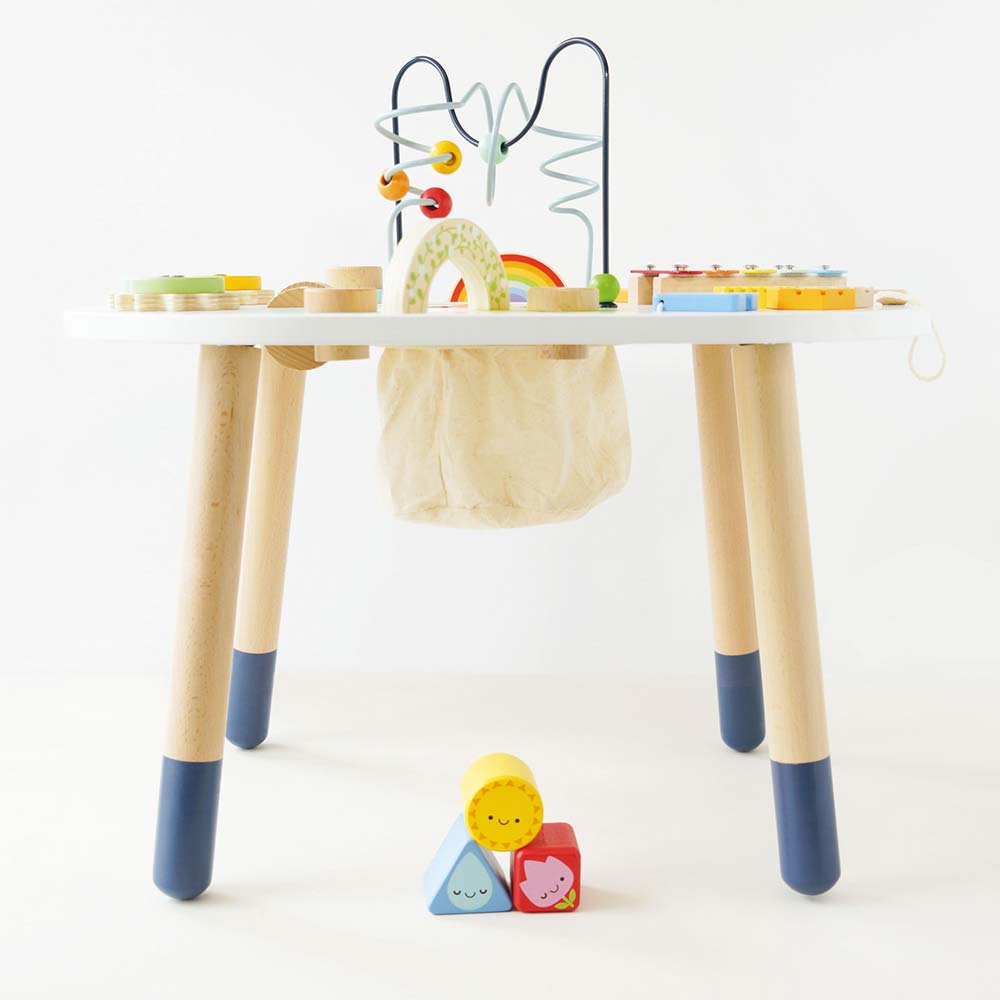 Le Toy Van Stolik Edukacyjny Sensoryczny Drewniany 18m+