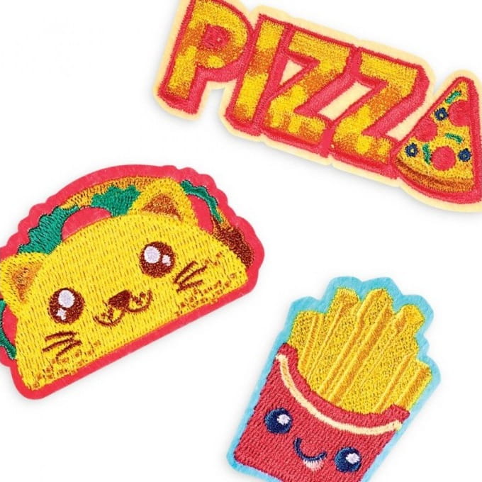 Ooly Naprasowanki Patch Em Fast Food 6+