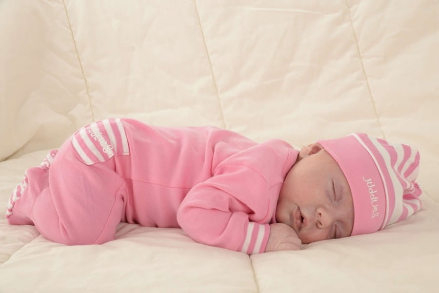 Pajacyk niemowlęcy Light Grey Fleck 3-6 m | Bawełna
