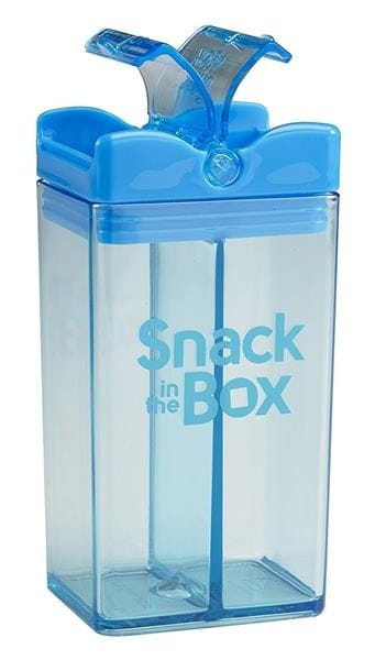 SNACK IN THE BOX Pojemnik na przekąski niebieski