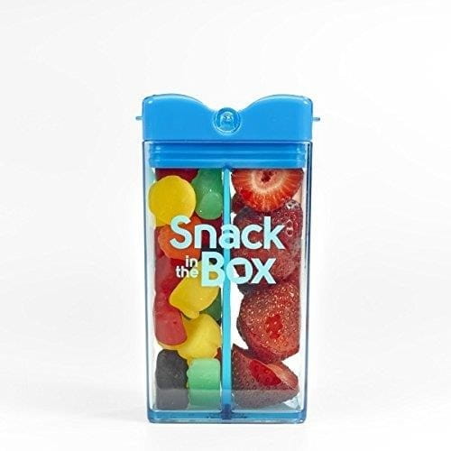 SNACK IN THE BOX Pojemnik na przekąski niebieski