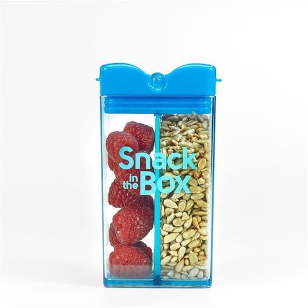 SNACK IN THE BOX Pojemnik na przekąski niebieski