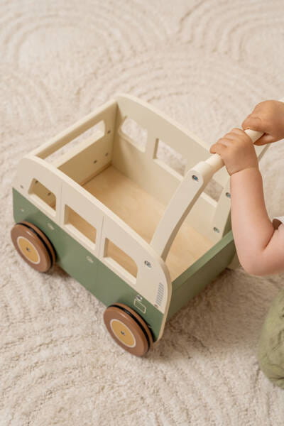 Little Dutch – Drewniany pchacz Vintage FSC dla dzieci 12+