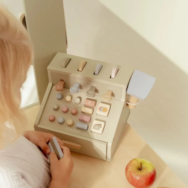 Little Dutch Drewniana Kasa Sklepowa FSC 3+